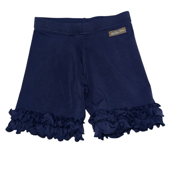 Matilda Jane Girl’s Blue Ruffle Shorts - Picture 1 of 5